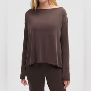 NWT Lululemon Drapey Softstreme Off-the-Shoulder Long-sleeve Shirt